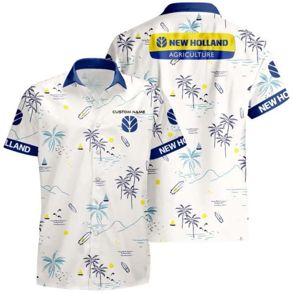 New Holland Hawaiian Shirt x T-Shirt Full Set Limited 2025 All Over Print, Custom Name HIDI180425Y7HWLS9NHL