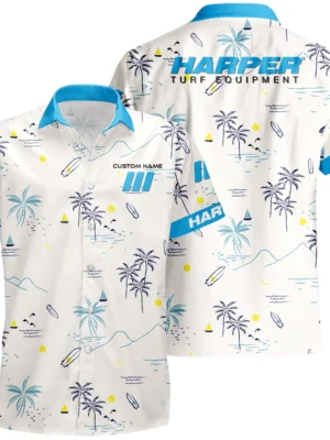 Harper Turf Equipment Hawaiian Shirt x T-Shirt Full Set Limited 2025 All Over Print, Custom Name HIDI190425Y7HWLS9HTE