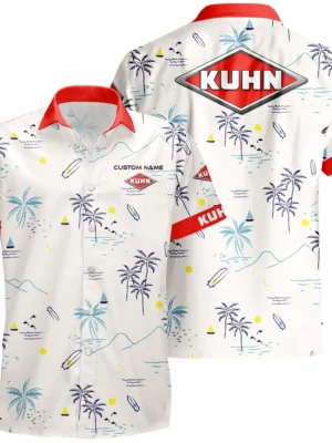 Kuhn North America Hawaiian Shirt x T-Shirt Full Set Limited 2025 All Over Print, Custom Name HIDI190425Y7HWLS9KNA