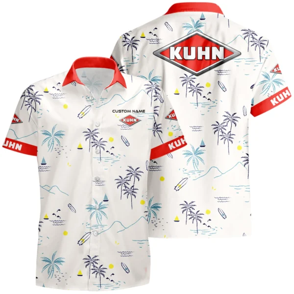 Kuhn North America Hawaiian Shirt x T-Shirt Full Set Limited 2025 All Over Print, Custom Name HIDI190425Y7HWLS9KNA