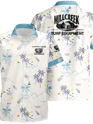 Millcreek Turf Equipment Hawaiian Shirt x T-Shirt Full Set Limited 2025 All Over Print, Custom Name HIDI210425Y7HWLS9MIM