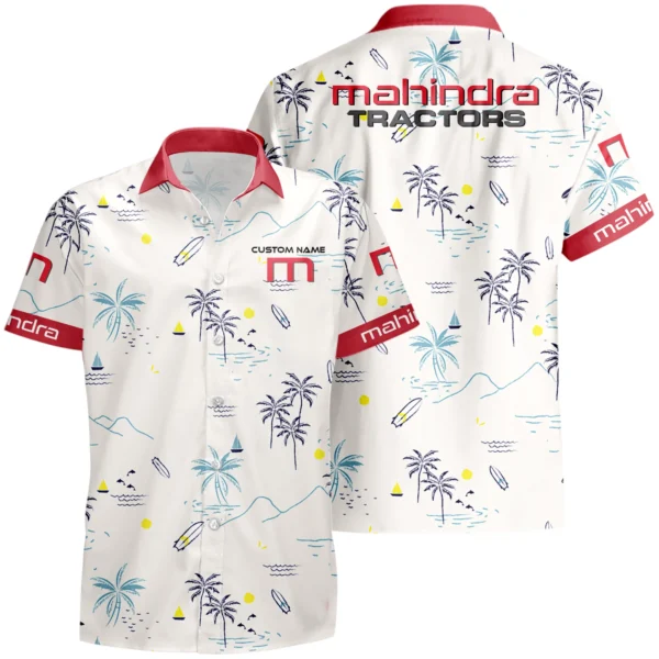 Mahindra Tractor Hawaiian Shirt x T-Shirt Full Set Limited 2025 All Over Print, Custom Name HIDI240425Y7HWLS9MAT