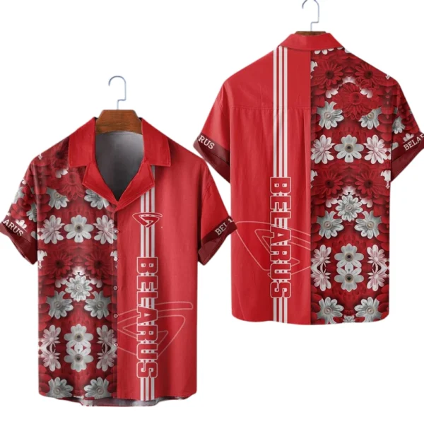 Belarus Limited 2025 Hawaiian Shirt All-over Print, Custom Name For Men Women Kids TN080425Y7HWCT2BEL