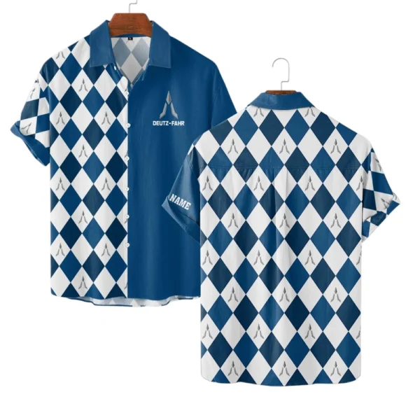 Deutz Fahr Limited 2025 Hawaiian Shirt All-over Print, Custom Name For Men Women Kids TN080425Y7HWCT2DEF