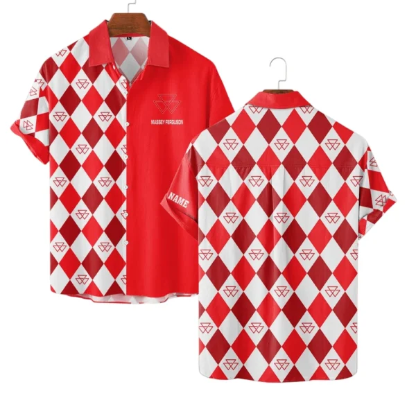 Massey Ferguson Limited 2025 Hawaiian Shirt All-over Print, Custom Name For Men Women Kids TN080425Y7HWCT2MAF